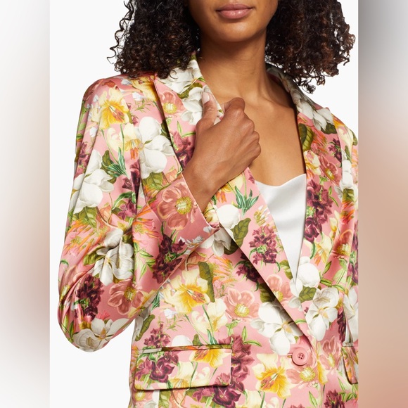 Alice + Olivia Justin Floral Blazer Size 6 NWT. - Picture 9 of 14